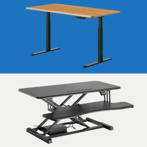 Desktop Converter VS Full Standing Desk - Which is better?