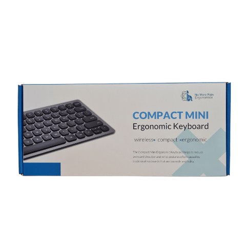 compact mini ergonomic keyboard wrist and forearm pain