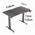 Gaming Electric Standing Desk - Small