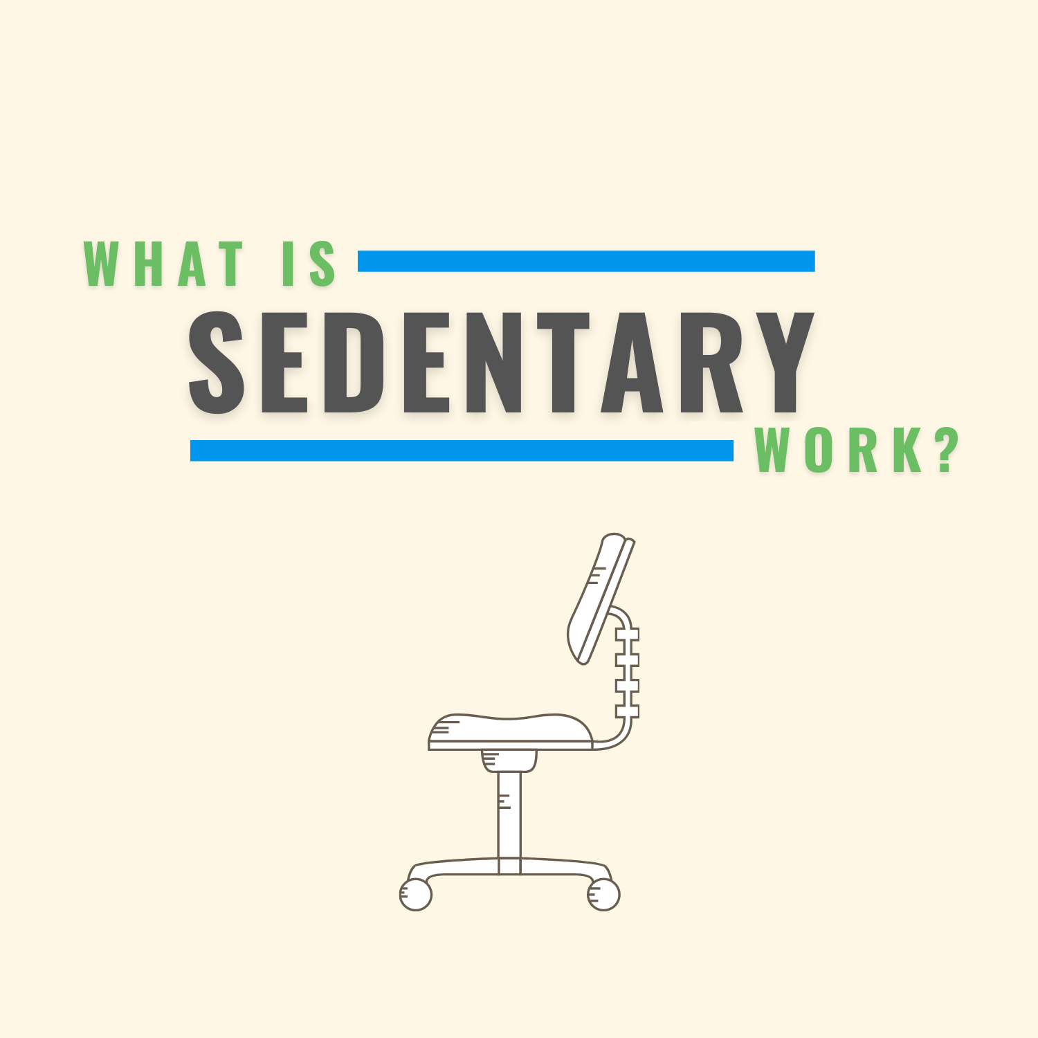 sedentary work office sitting