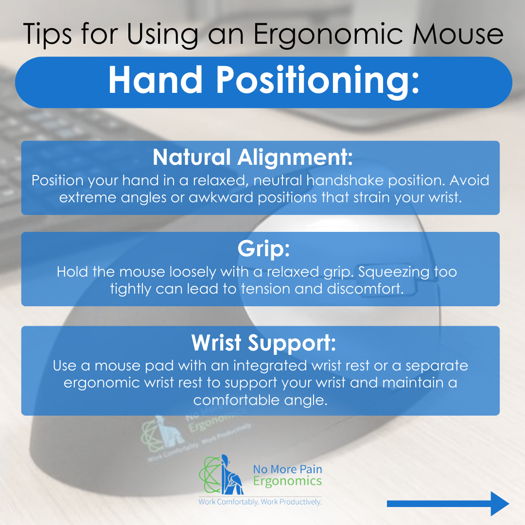 Maximising Ergonomic Benefits: Tips for Using an Ergonomic Mouse – No ...