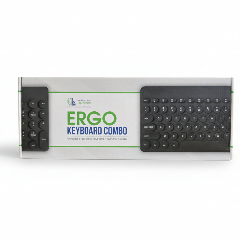 Ergo Keyboard Combo – No More Pain Ergonomics