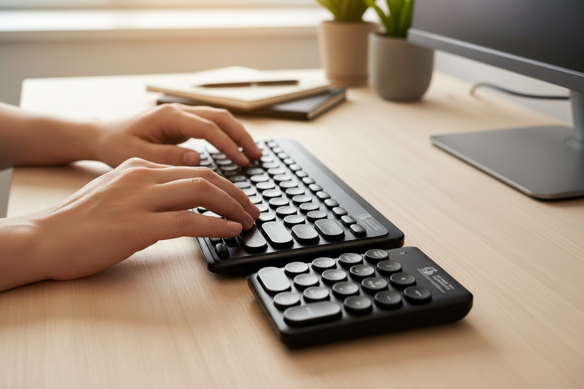 Modular Ergo Keyboard Ergo Keyboard Combo – No More Pain Ergonomics