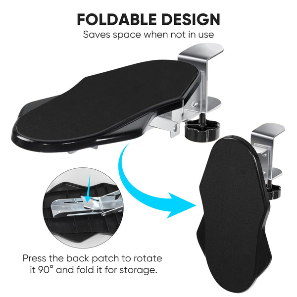 Folding Ergo4arm Ergonomic Arm Rest - No More Pain Ergonomics