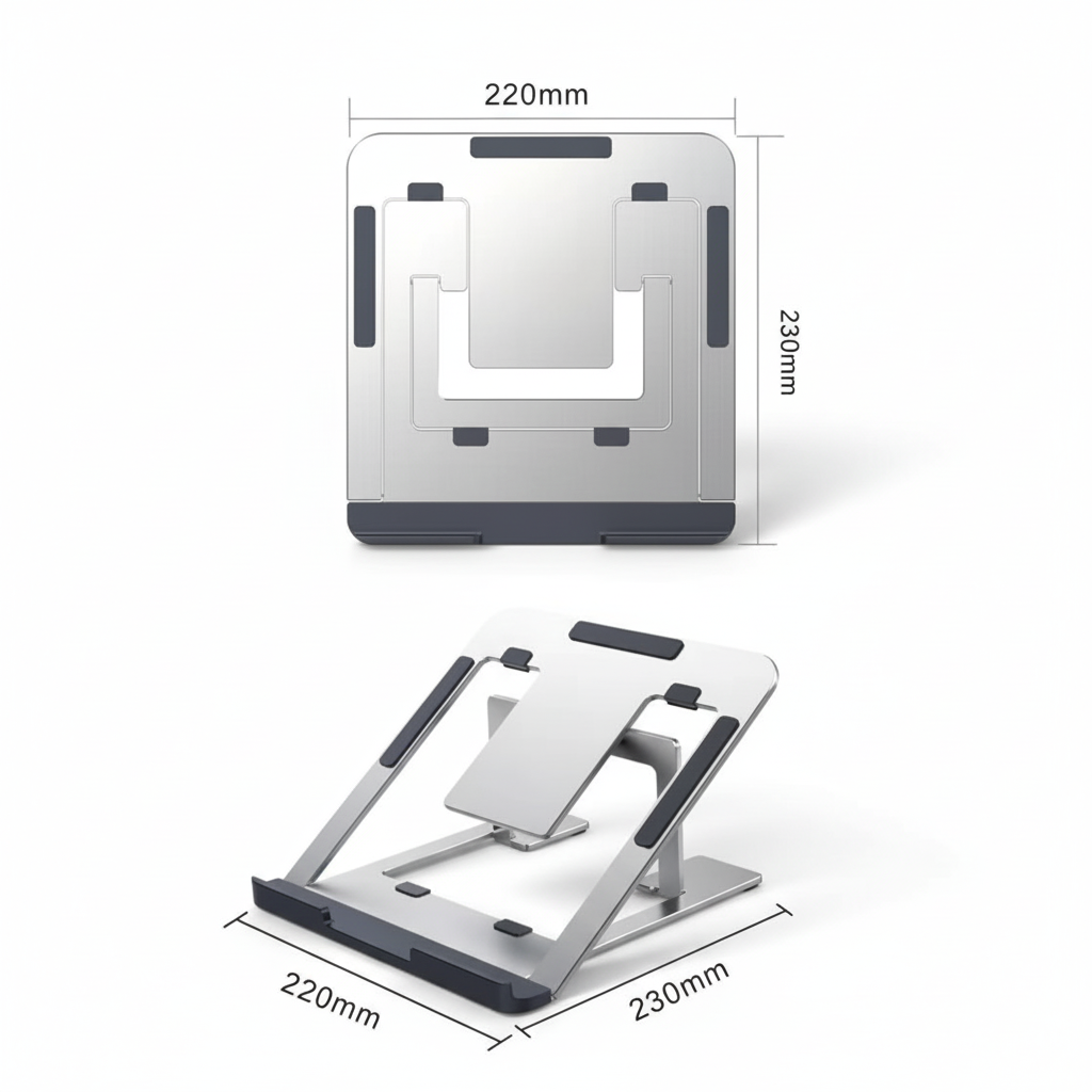 Adjustable Compact Laptop Stand