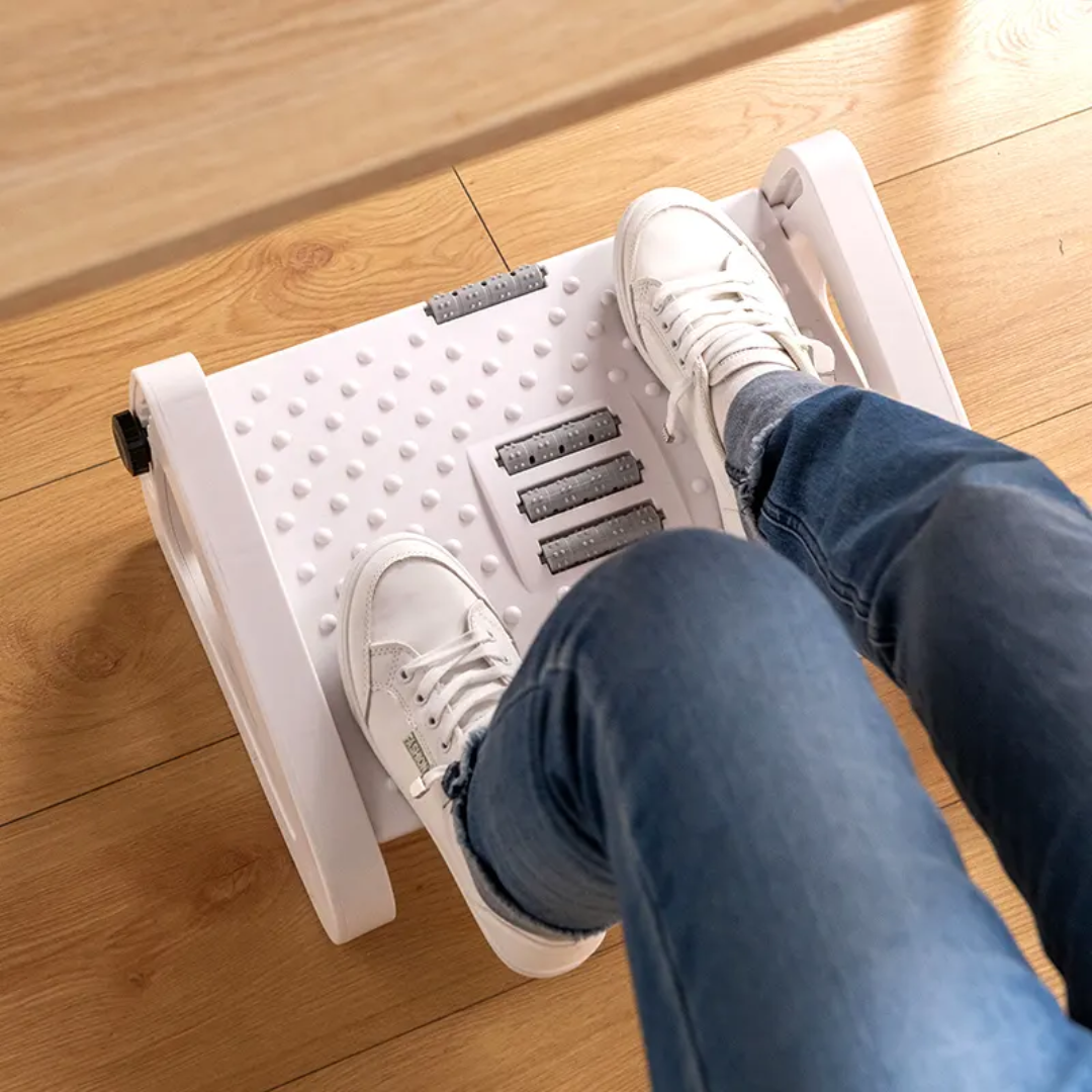 Adjustable Ergonomic Footrest – No More Pain Ergonomics