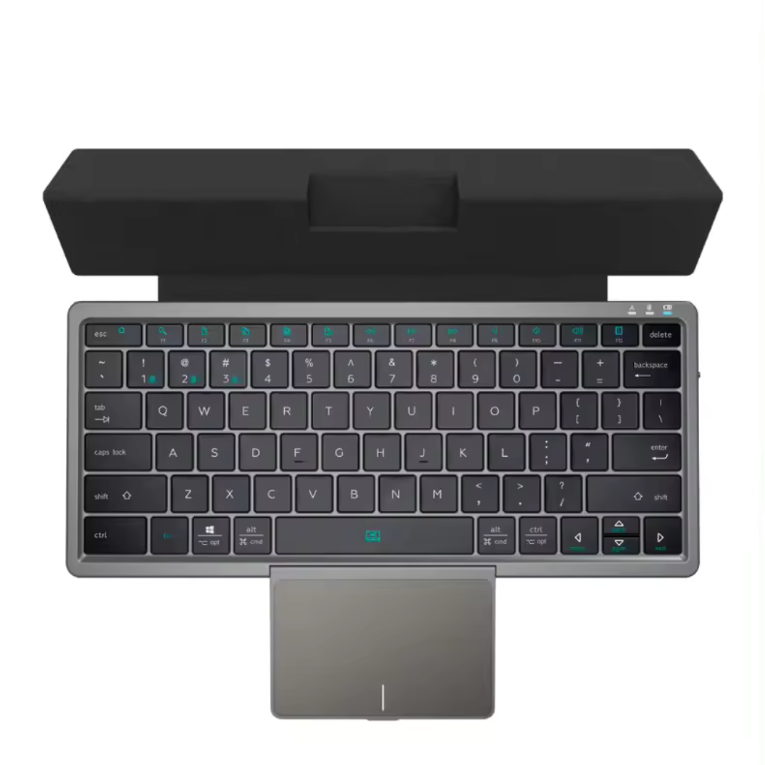 Compact Ergonomic Keyboard with Stand and Trackpad - No More Pain ...