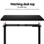 Artiss Electric Dual Motor Standing Desk Frame Only - Black