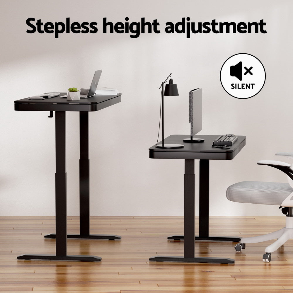 Artiss Electric Dual Motor Standing Desk with Drawer