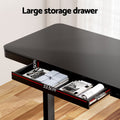 Artiss Electric Dual Motor Standing Desk with Drawer