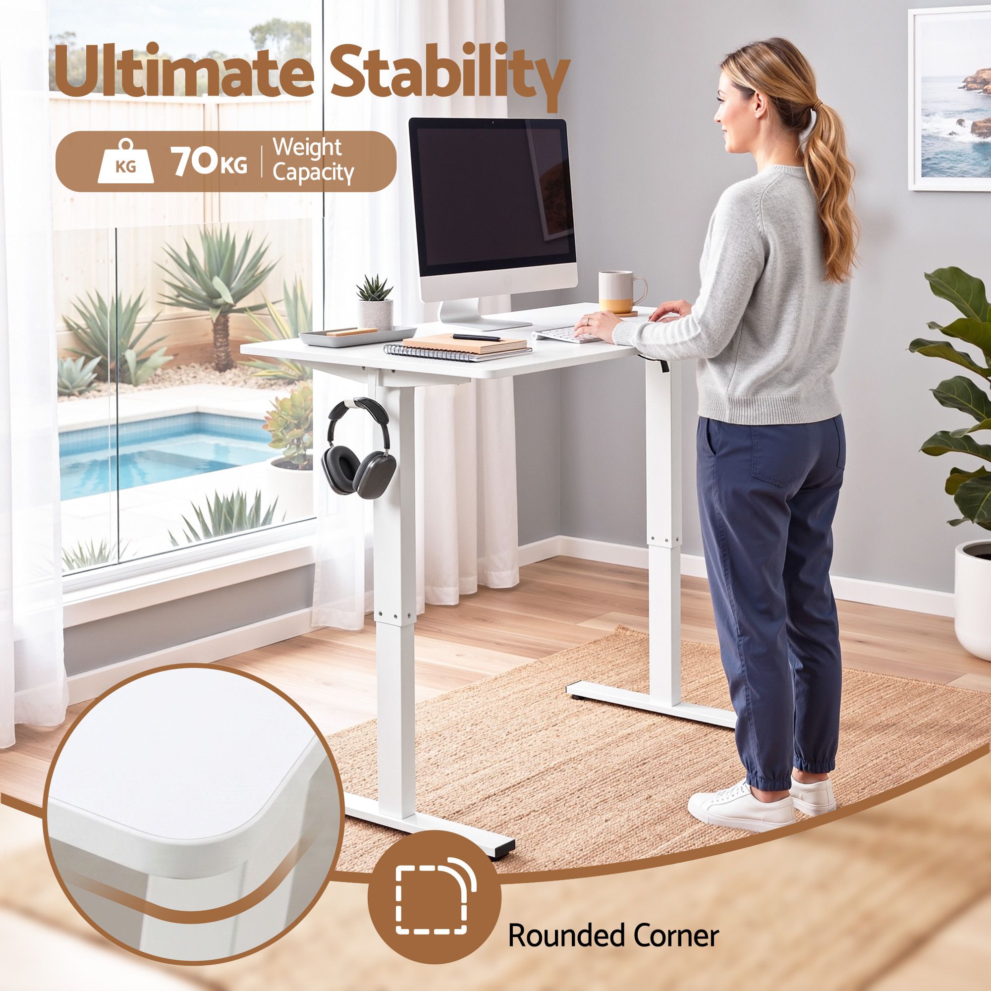 Artiss Electric Standing Desk – 100cm
