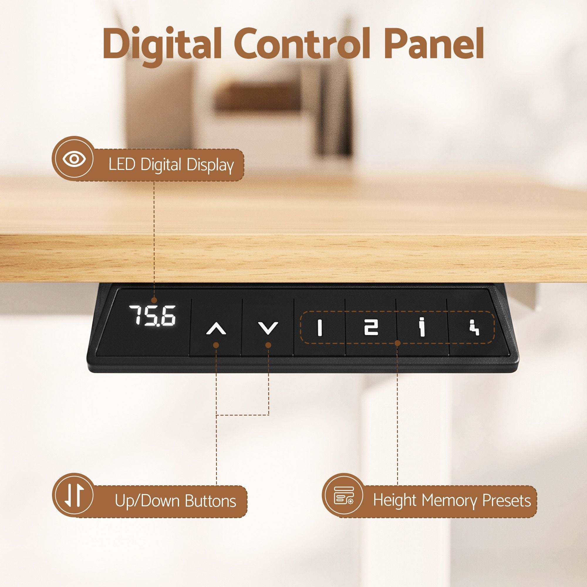 Artiss Electric Standing Desk – 100cm