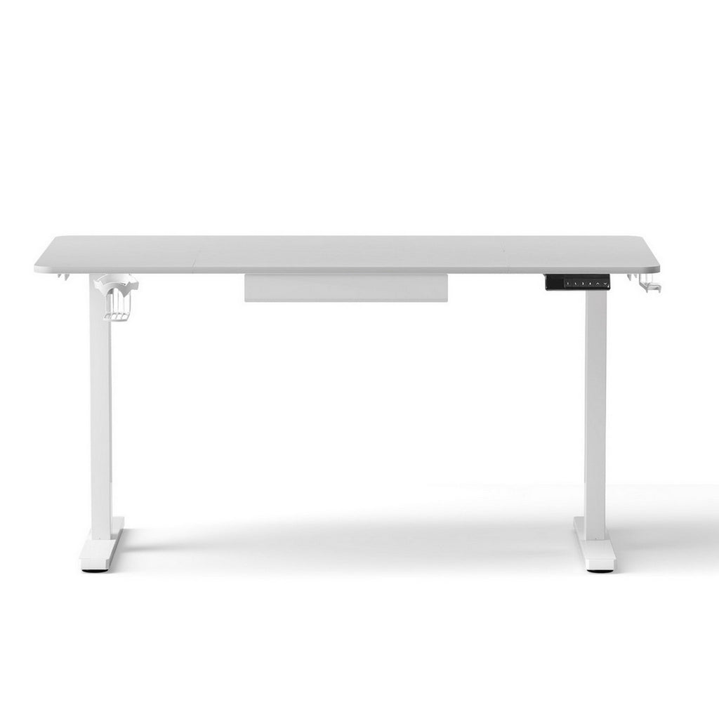 Artiss Electric Standing Desk with Drawer & Cable Management – 140cm White