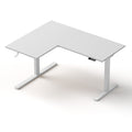 Artiss Electric Dual Motor L-Shaped Standing Desk - White