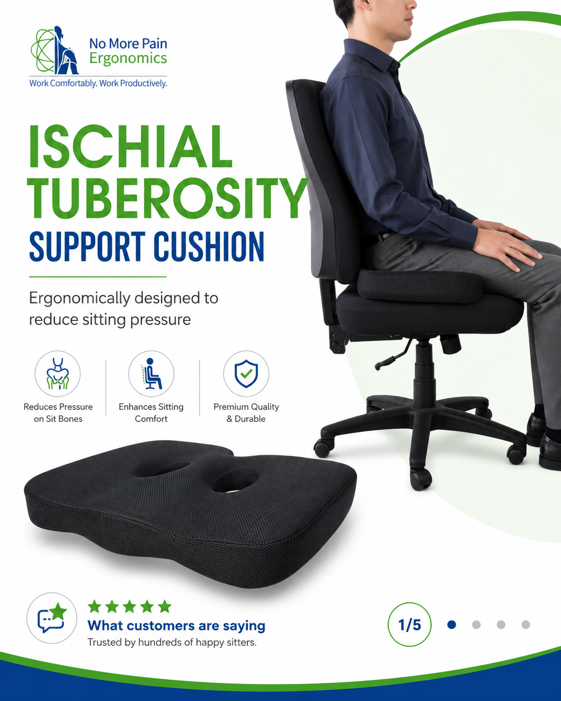 Ischial Tuberosity Support Cushion