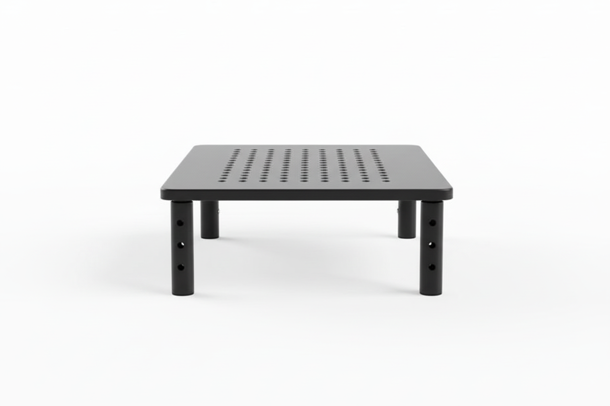 Brateck Metal Monitor Laptop Stand - Black