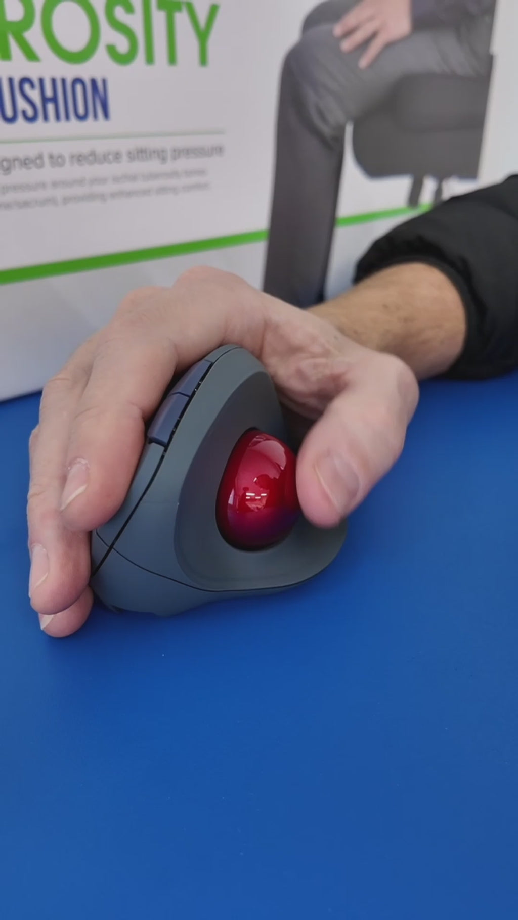 Jomaa Ergonomic Trackball Vertical Mouse