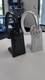 Earbay Wireless Dual Connection Headset - White