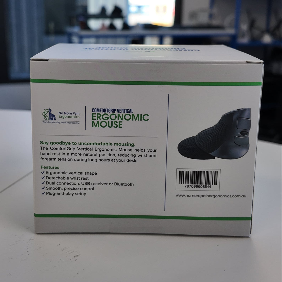 ComfortGrip Vertical Ergonomic Mouse