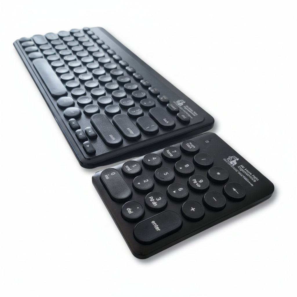Ergo Keyboard Combo - No More Pain Ergonomics