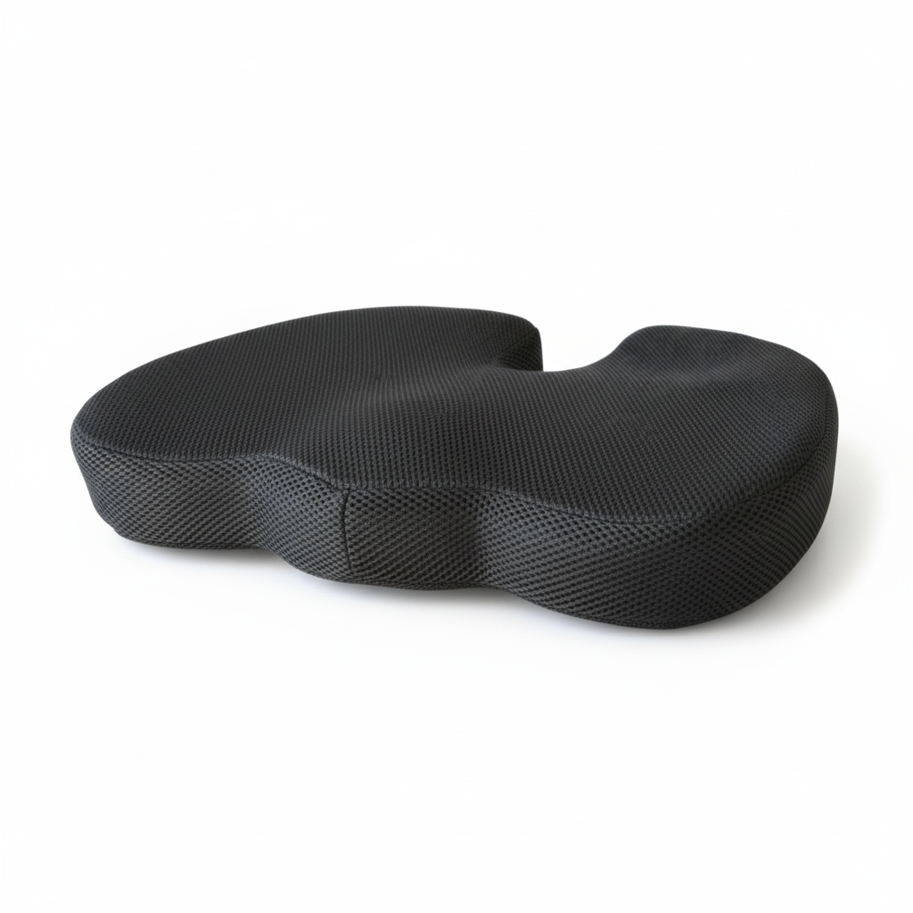 Coccyx Cut Out Cushion - No More Pain Ergonomics