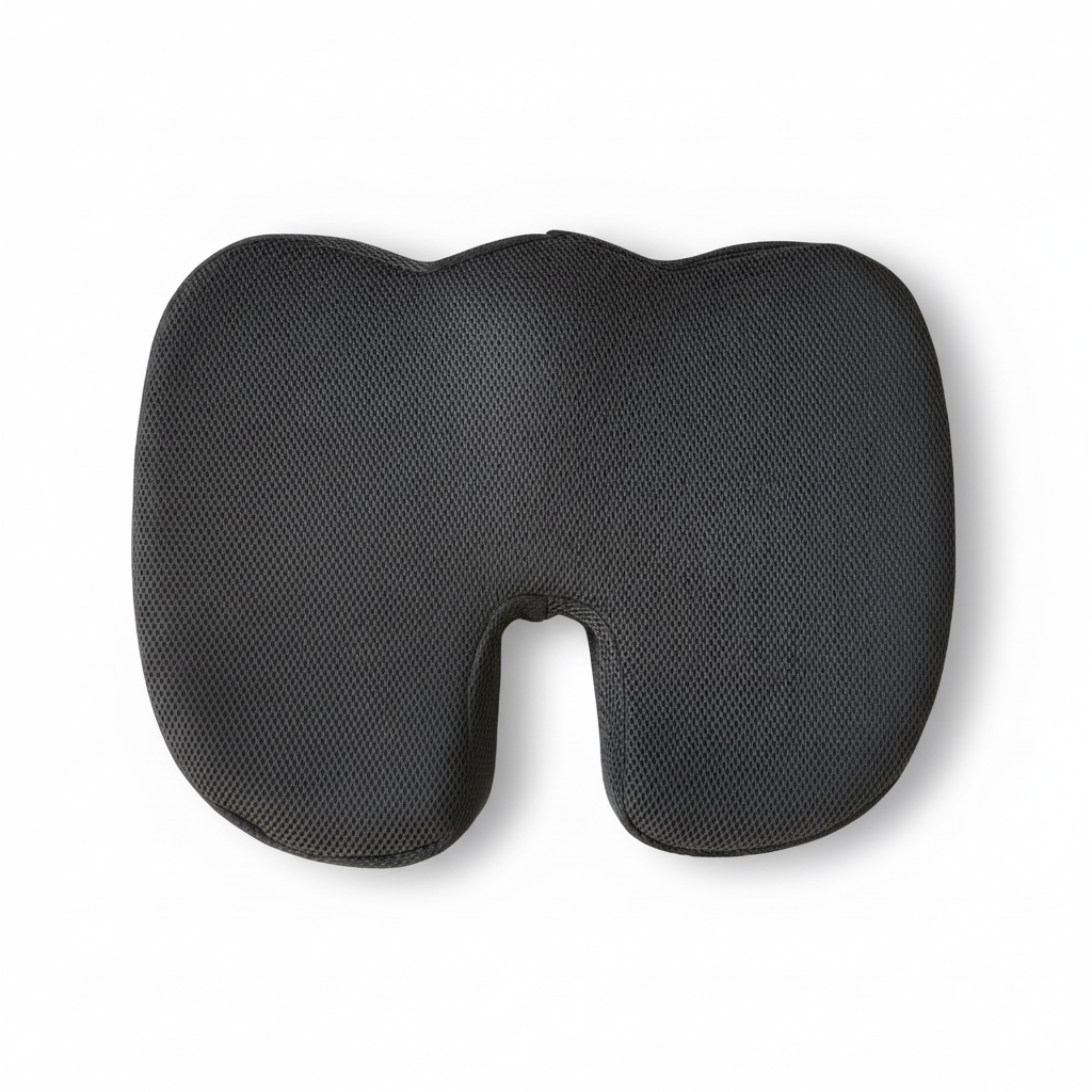 Coccyx Cut Out Cushion - No More Pain Ergonomics