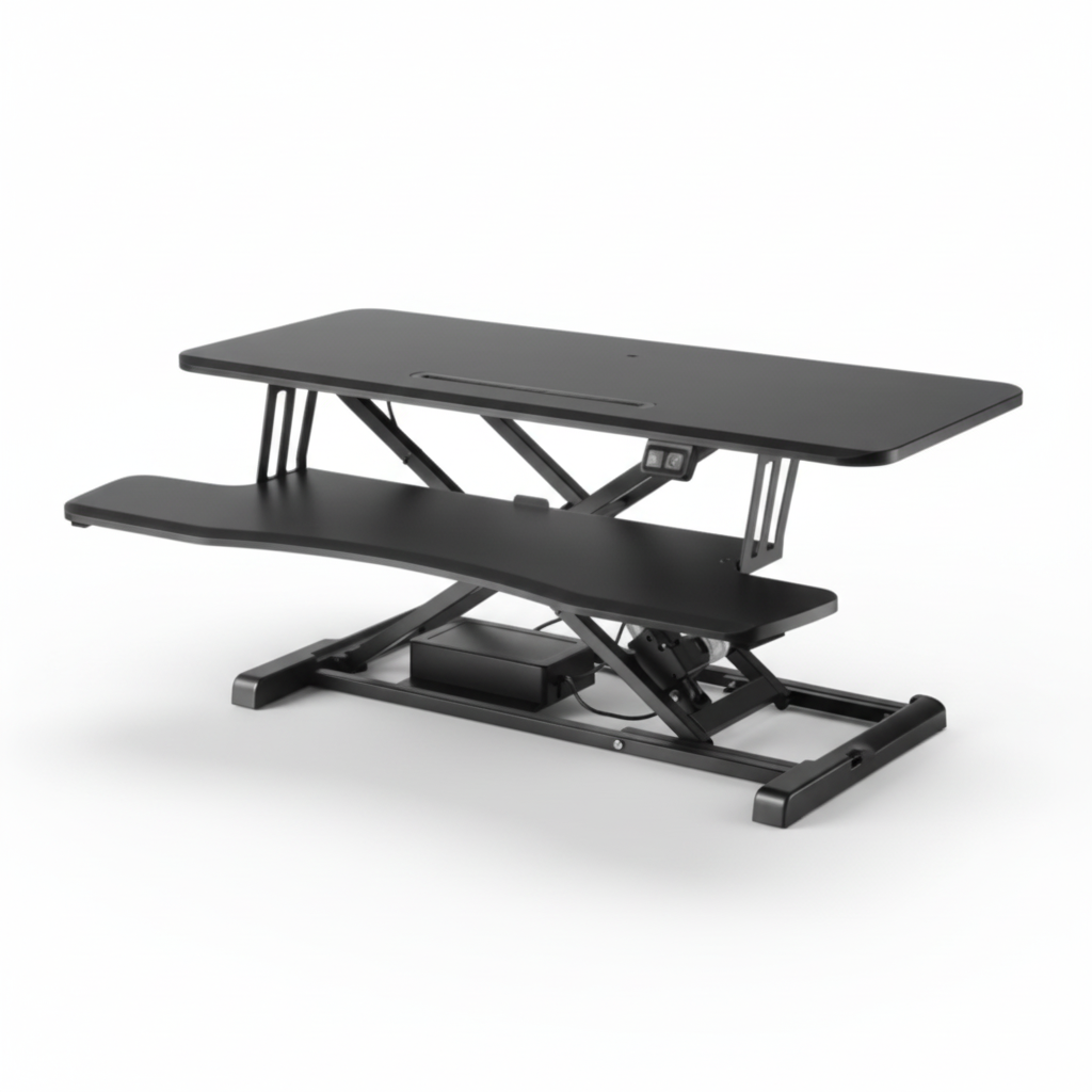 DeskMatic Electric Standing Desk - No More Pain Ergonomics