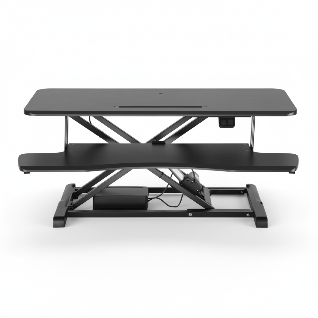 DeskMatic Electric Standing Desk - No More Pain Ergonomics