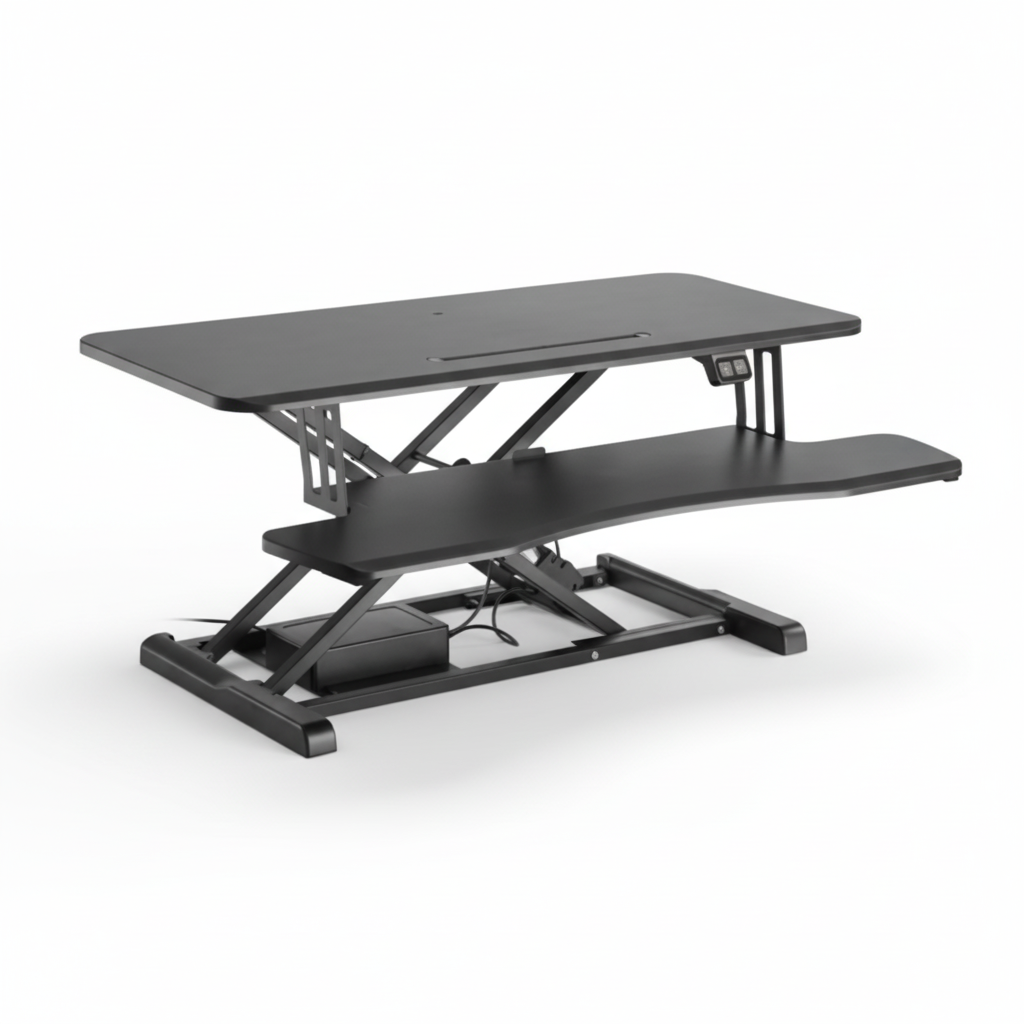 DeskMatic Electric Standing Desk - No More Pain Ergonomics