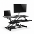 DeskMatic Electric Standing Desk - No More Pain Ergonomics