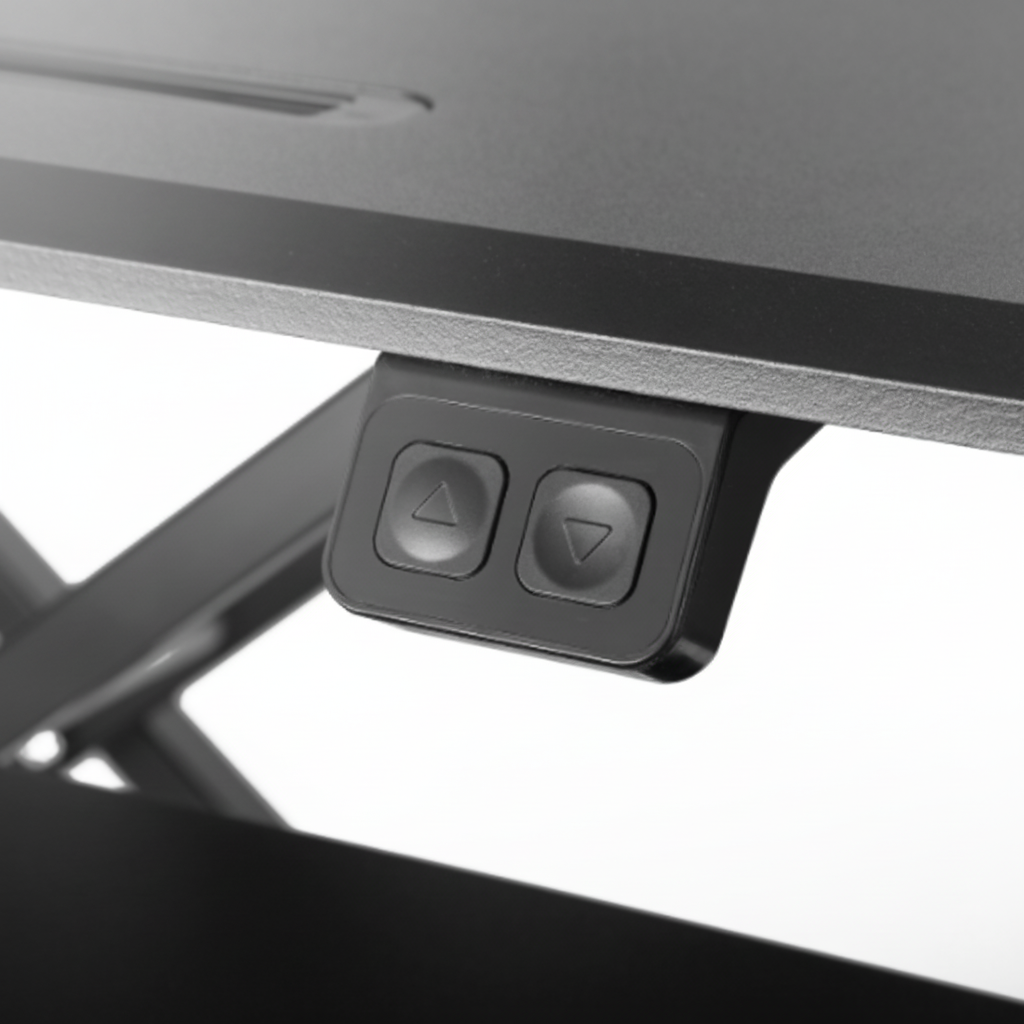 DeskMatic Electric Standing Desk - No More Pain Ergonomics