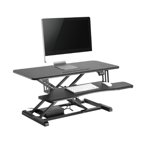 DeskMatic Electric Standing Desk - No More Pain Ergonomics