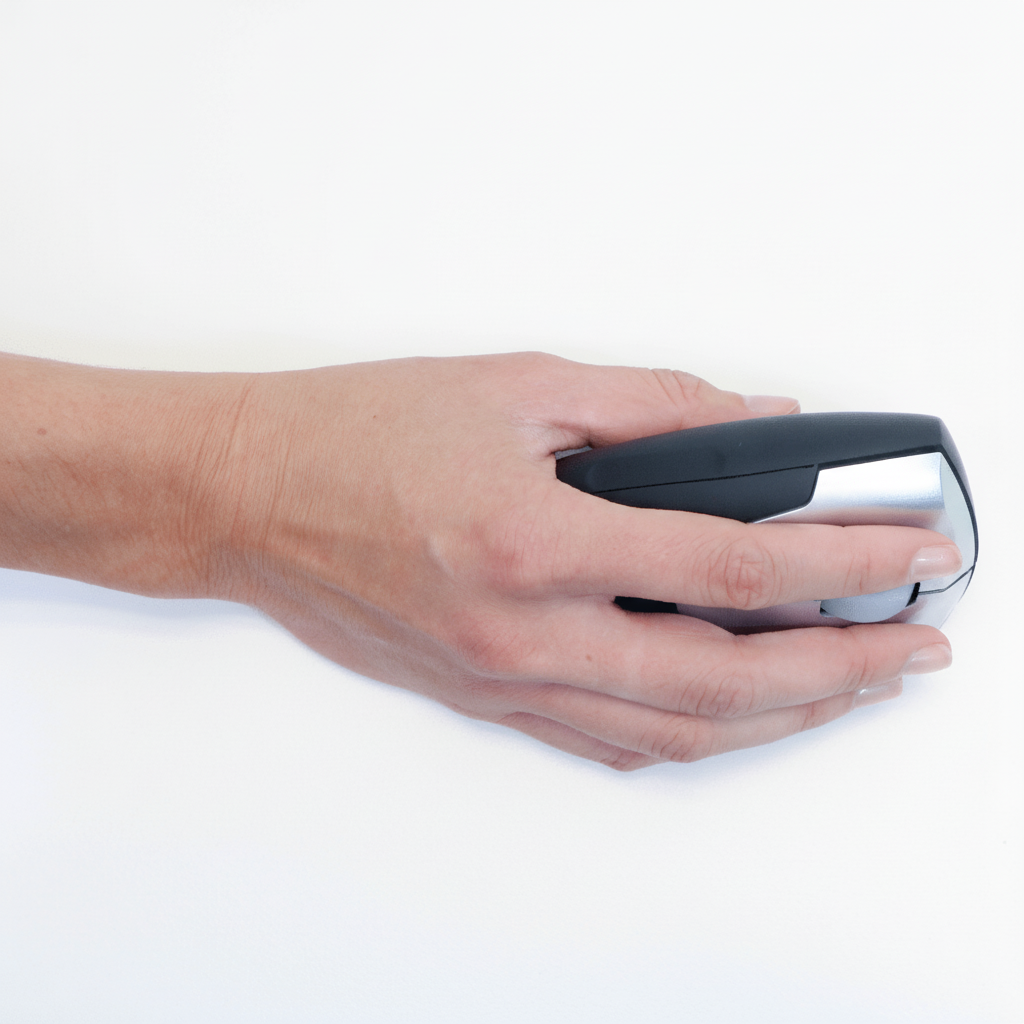 gripping ergonomic mouse