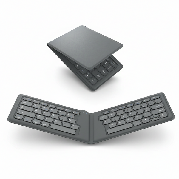 folding split ergonomic keyboard