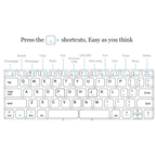 Folding Split Ergonomic Keyboard - No More Pain Ergonomics