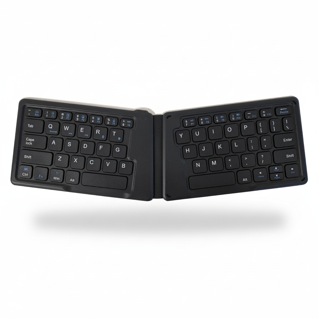Mini Split Keyboard Folding Split Ergonomic Keyboard - No More Pain Ergonomics