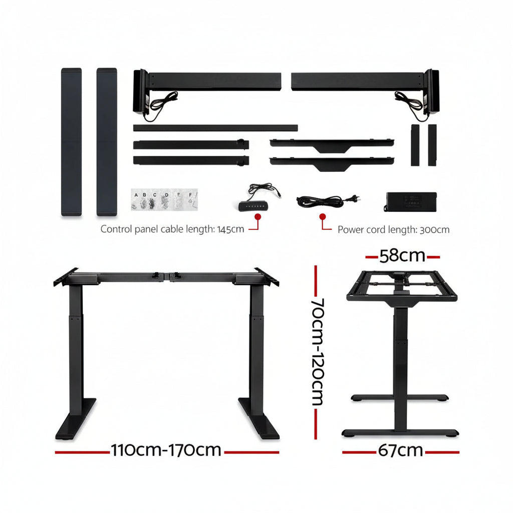 Artiss Electric Dual Motor Standing Desk