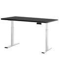 Artiss Electric Dual Motor Standing Desk - 120cm - White + Black