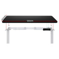 Artiss Electric Dual Motor Standing Desk - 120cm - White + Black