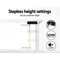 Artiss Electric Dual Motor Standing Desk - 120cm - White + White
