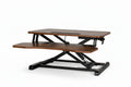 Artiss Height Adjustable Standing Desk - Rustic Brown