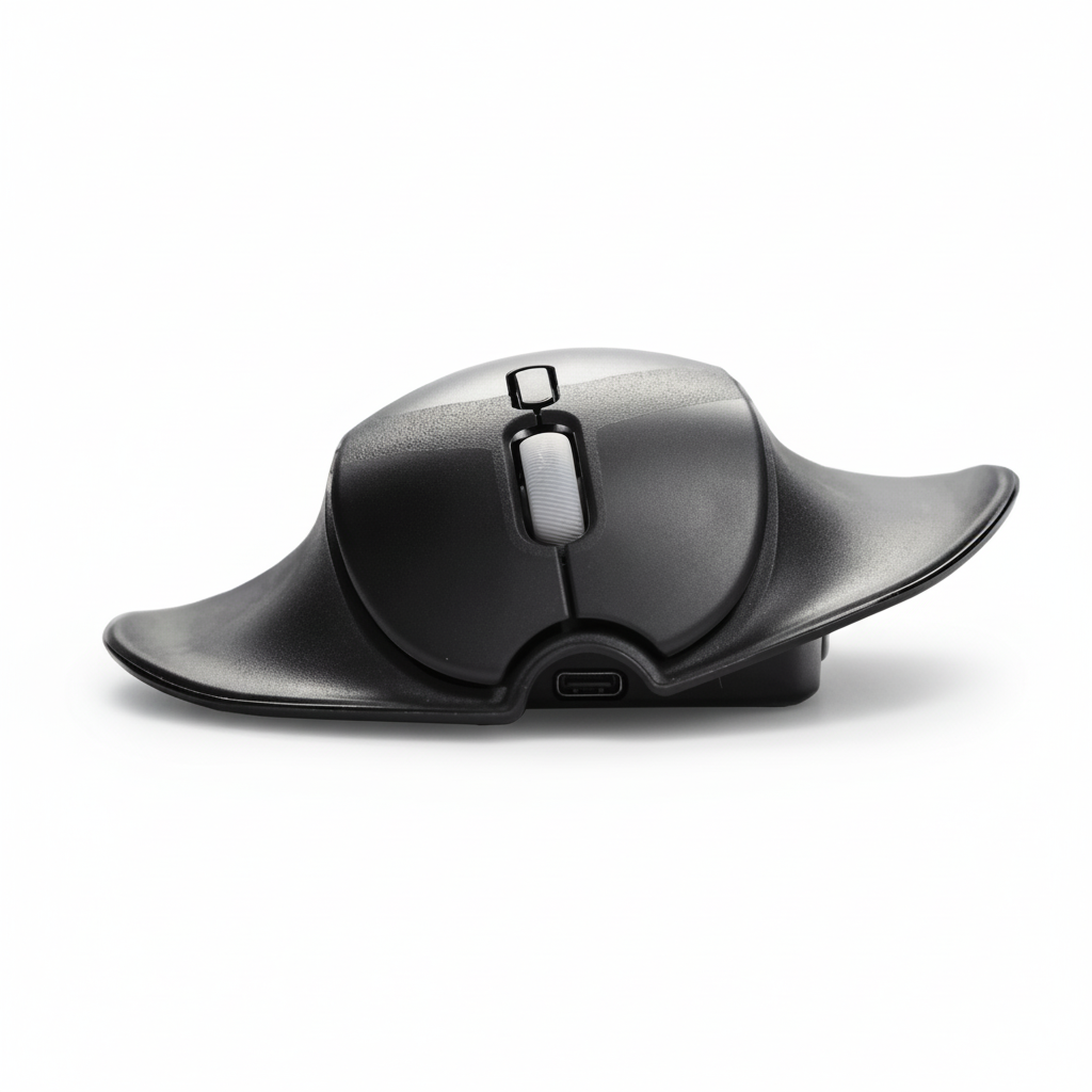 HandshoeMouse Shift Ambidextrous Mouse - No More Pain Ergonomics