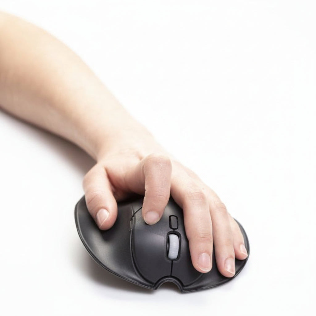 HandshoeMouse Shift Ambidextrous Mouse - No More Pain Ergonomics