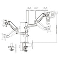 Brateck Dual Monitor Arm