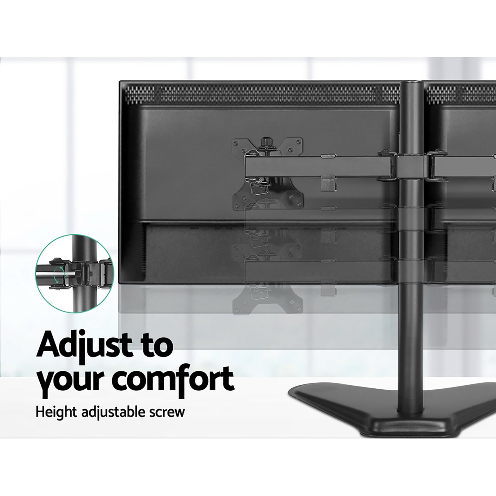 Artiss Dual Monitor Arm Stand