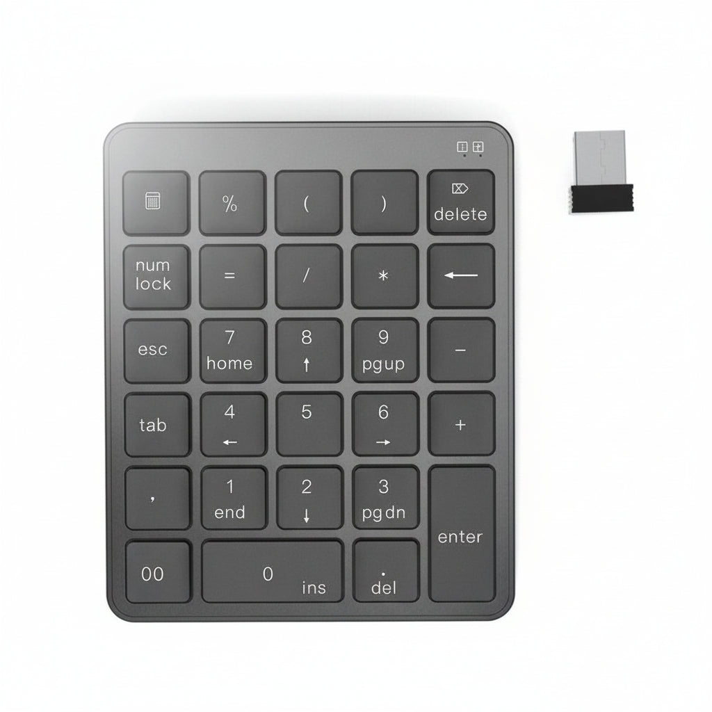 Mini Numeric Wireless Keypad - No More Pain Ergonomics