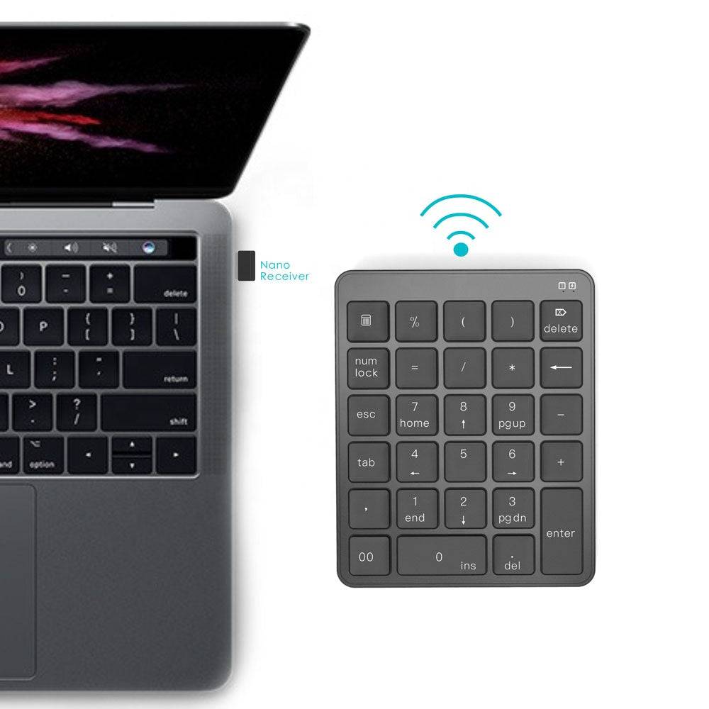 Mini Numeric Wireless Keypad No More Pain Ergonomics