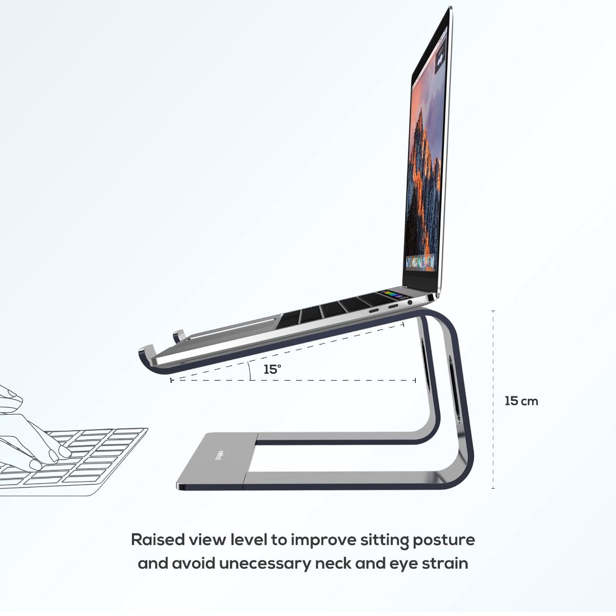 Elevated Laptop Stand