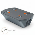 Adjustable Dual Bay Vertical Laptop Stand