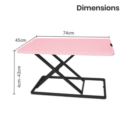 Fortia Laptop and Monitor Riser - Pink